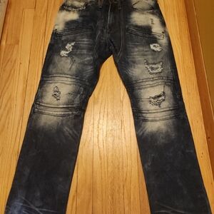 Akoo Quality & Stylish Men's Straight Leg Jeans 36x32